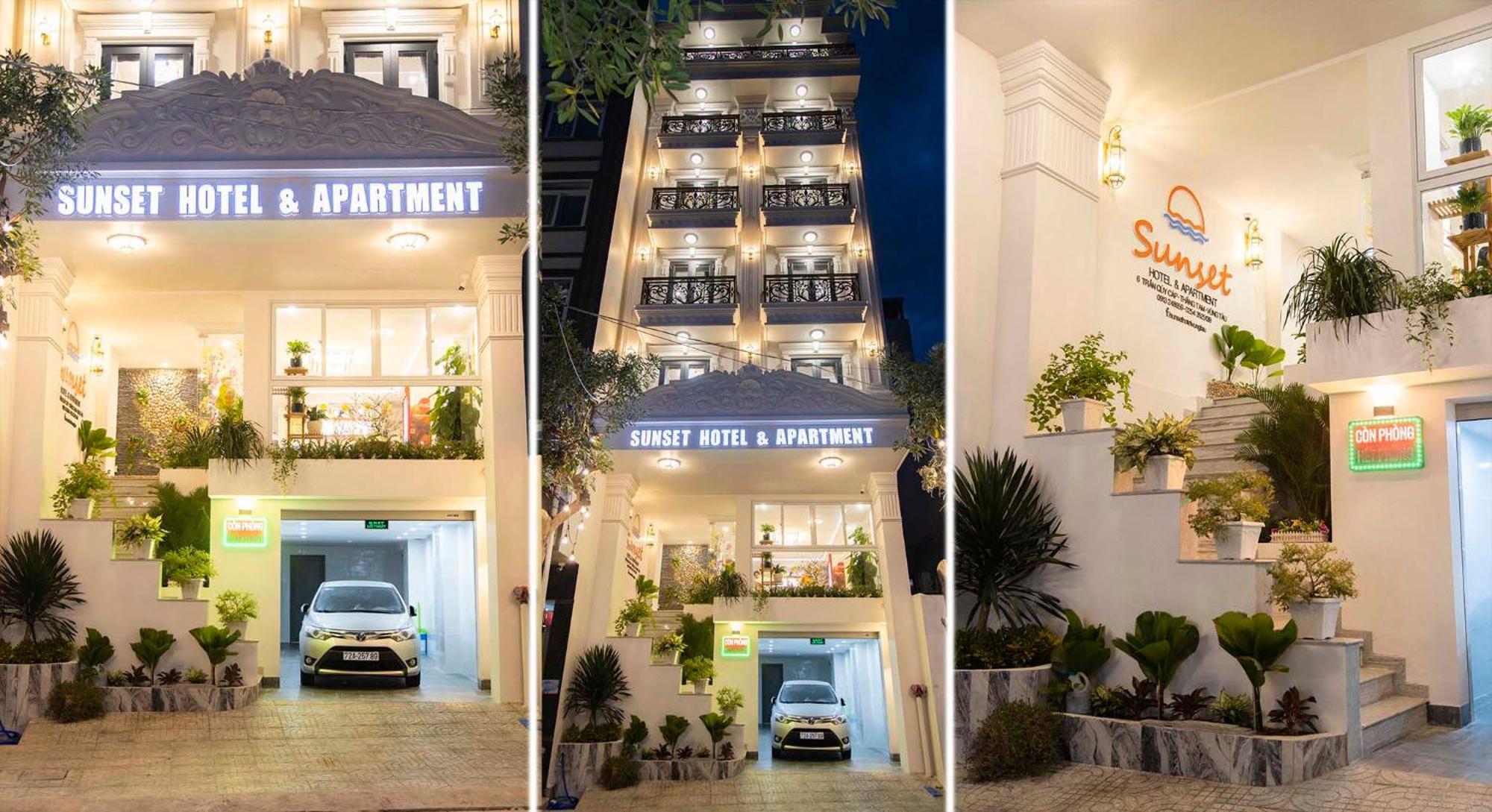 Sunset Hotel & Apartment Vung Tau Bagian luar foto